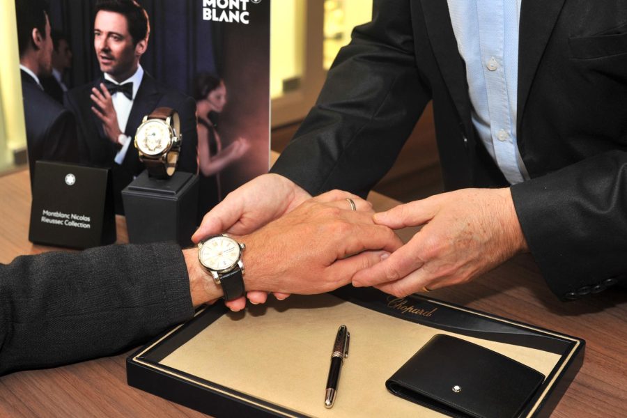 montblanc montre stylo porte feuille