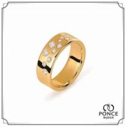 JOAILLERIE - ponce - alliance diamant