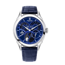 HORLOGERIE - pequignet - royale saphir bleue