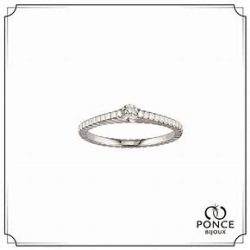 JOAILLERIE - ponce - alliance diamant
